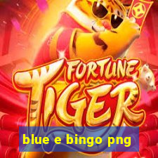 blue e bingo png